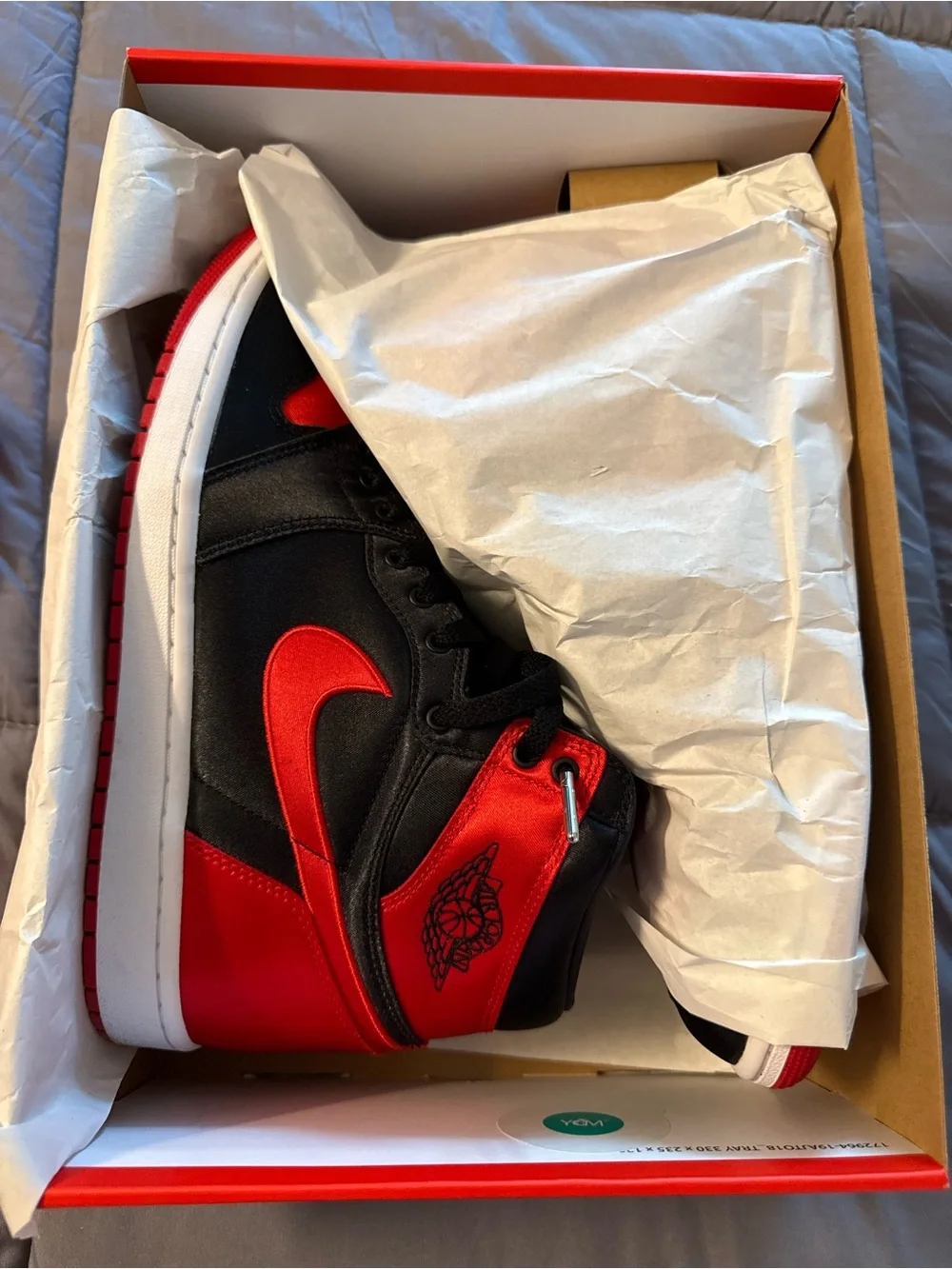 Nike Air Jordan 1 Hi Black/Red Retro